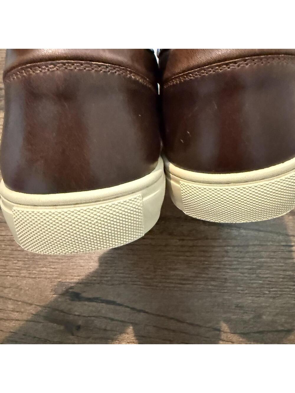 Rodd & Gunn Men's Brown Leather Sneakers Size EUR 45 US 12 - Picture 6 of 8